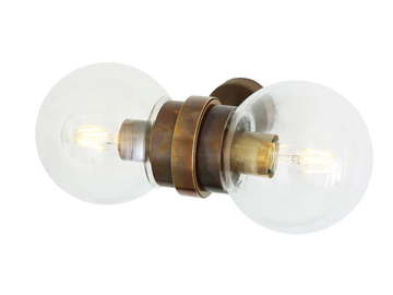 ESKE - Handmade brass wall lamp by mullan lighting - view 2